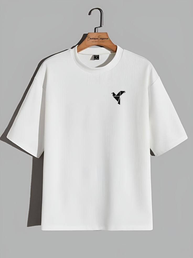 Classic Ford Mustang Drop-Shoulder Tee - Vintage Car Lovers