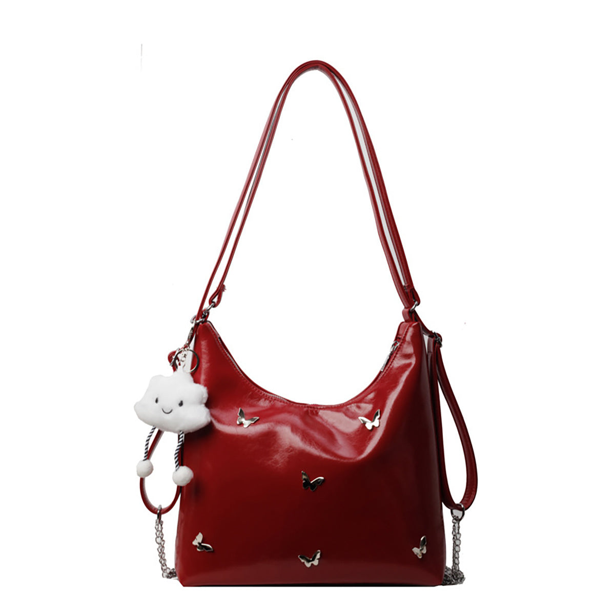 Handbags for Women – Large Designer Shoulder & Crossbody Bag, PU Leather Purse with Adjustable Strap, Stylish Ladies Tote