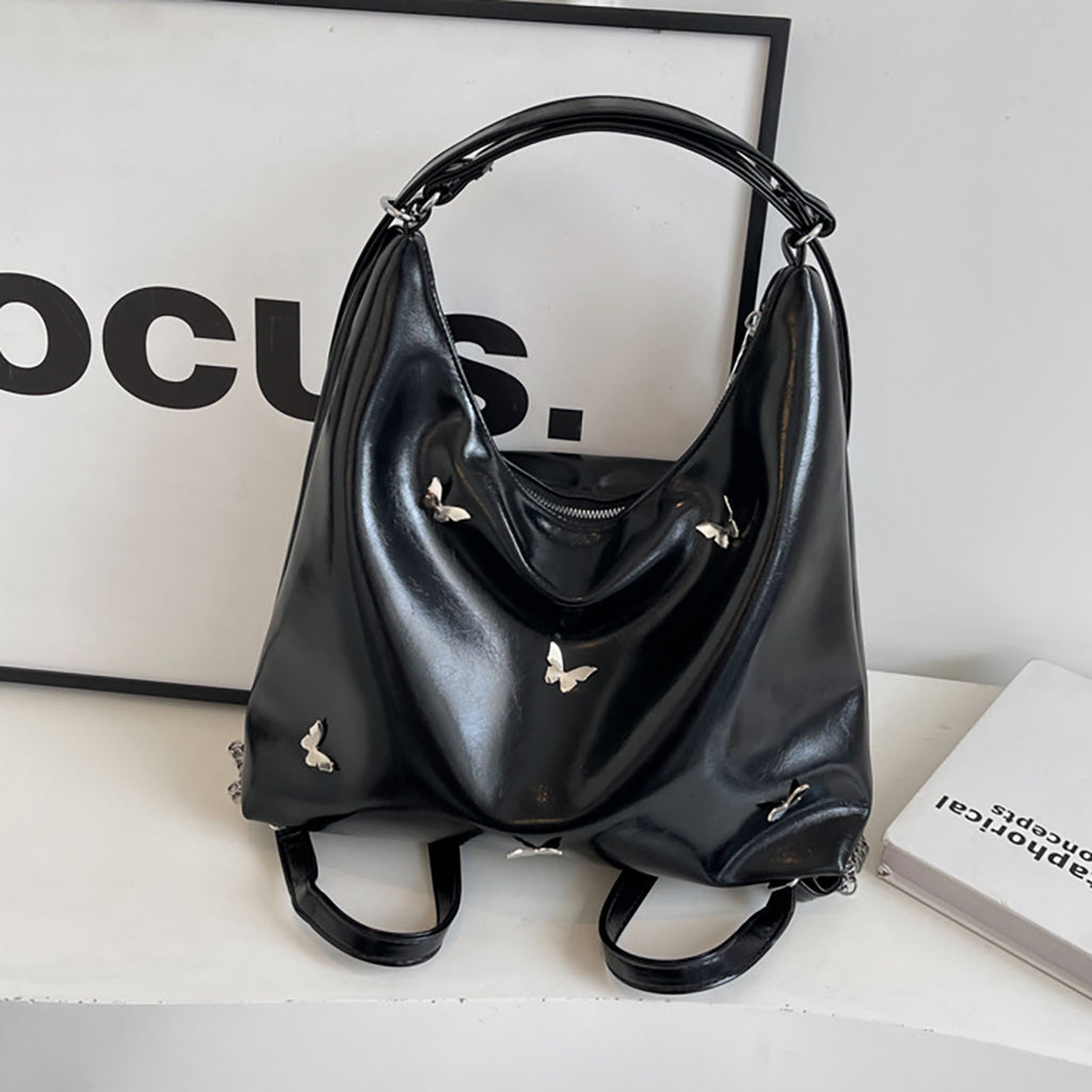 Handbags for Women – Large Designer Shoulder & Crossbody Bag, PU Leather Purse with Adjustable Strap, Stylish Ladies Tote