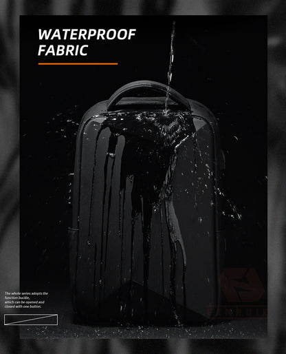 Men’s Business Casual Laptop Backpack with Code Lock - Boutique Élégance