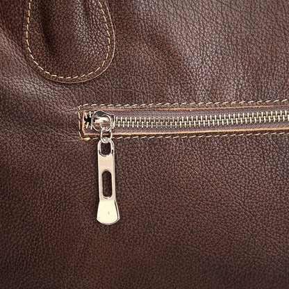 Luxury Genuine Leather Women’s Tote Bag – Large Capacity, Soft Cowhide Handbag with Multiple Compartments - Boutique Élégance