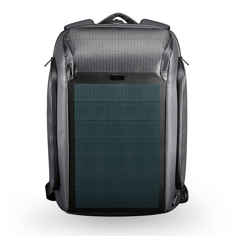 Solar-Powered Laptop Backpack 15.6” | Waterproof Anti-Theft Travel Backpack with USB Charging (20–35L)