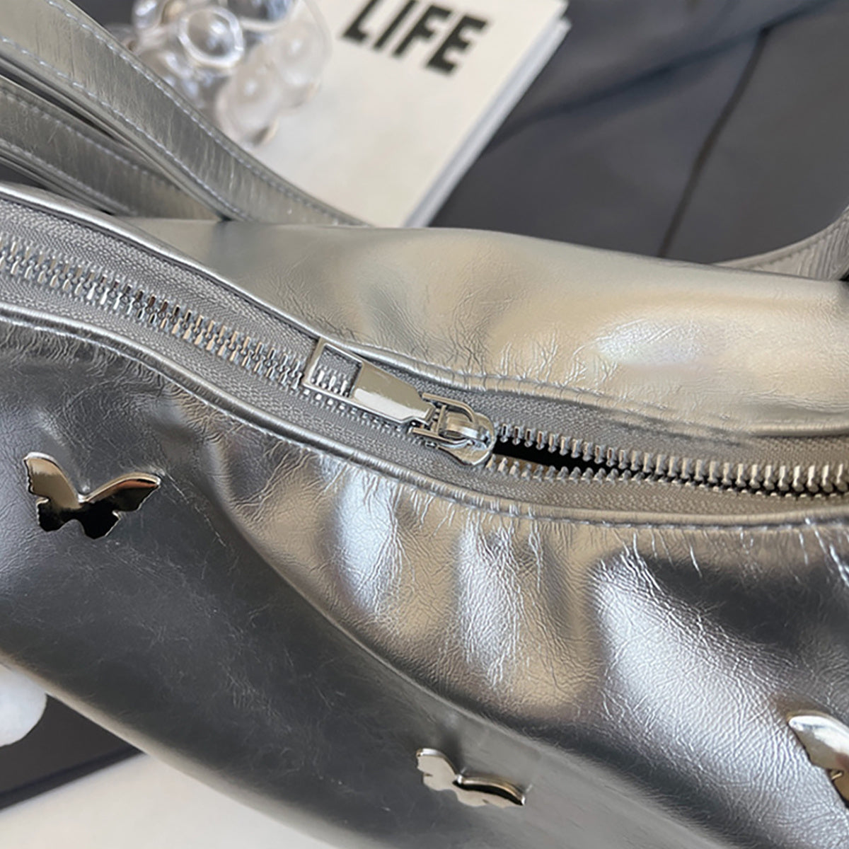 Handbags for Women – Large Designer Shoulder & Crossbody Bag, PU Leather Purse with Adjustable Strap, Stylish Ladies Tote - Boutique Élégance