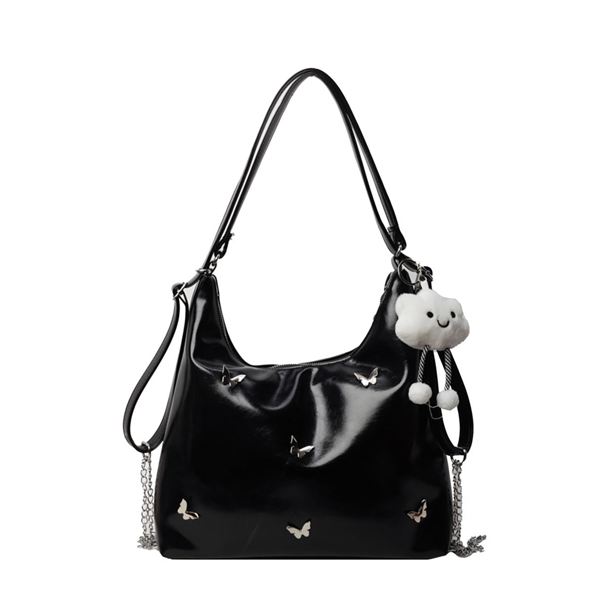 Handbags for Women – Large Designer Shoulder & Crossbody Bag, PU Leather Purse with Adjustable Strap, Stylish Ladies Tote