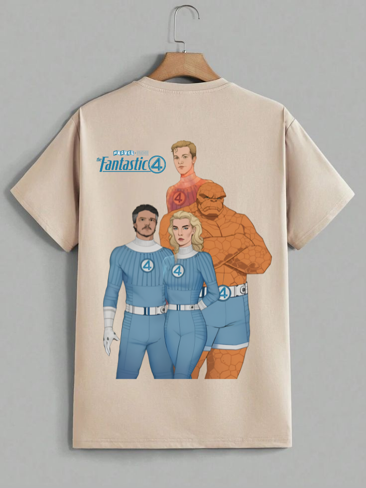 Marvel Studios Fantastic Four Graphic T-Shirt – Casual Streetwear