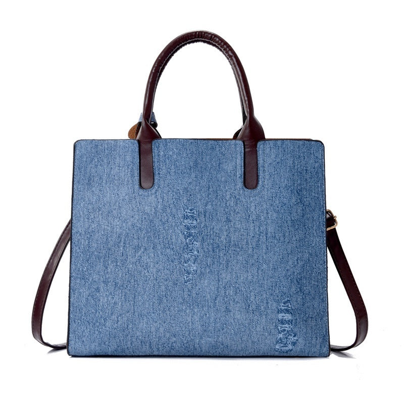 Women’s 3-Piece PU Leather Handbag Set – Tote Bag, Shoulder Bag & Clutch Purse