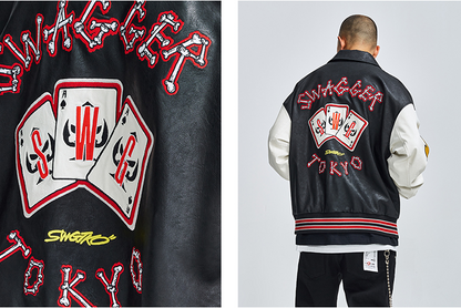 Men’s Bonnefullest Print Jacket – Loose Fit Lapel Coat in 100% Viscose