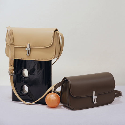 Elegant Genuine Leather Women’s Crossbody Bag – Urban Simplicity Style